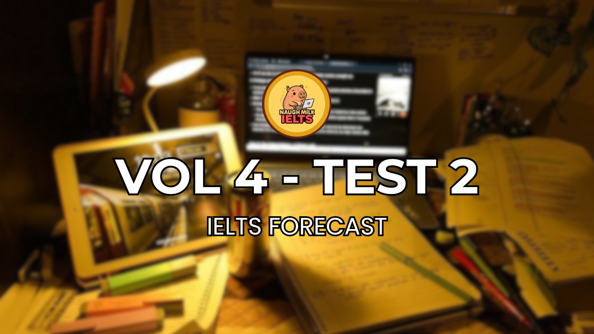 VOLUME 4 - TEST 2 - READING