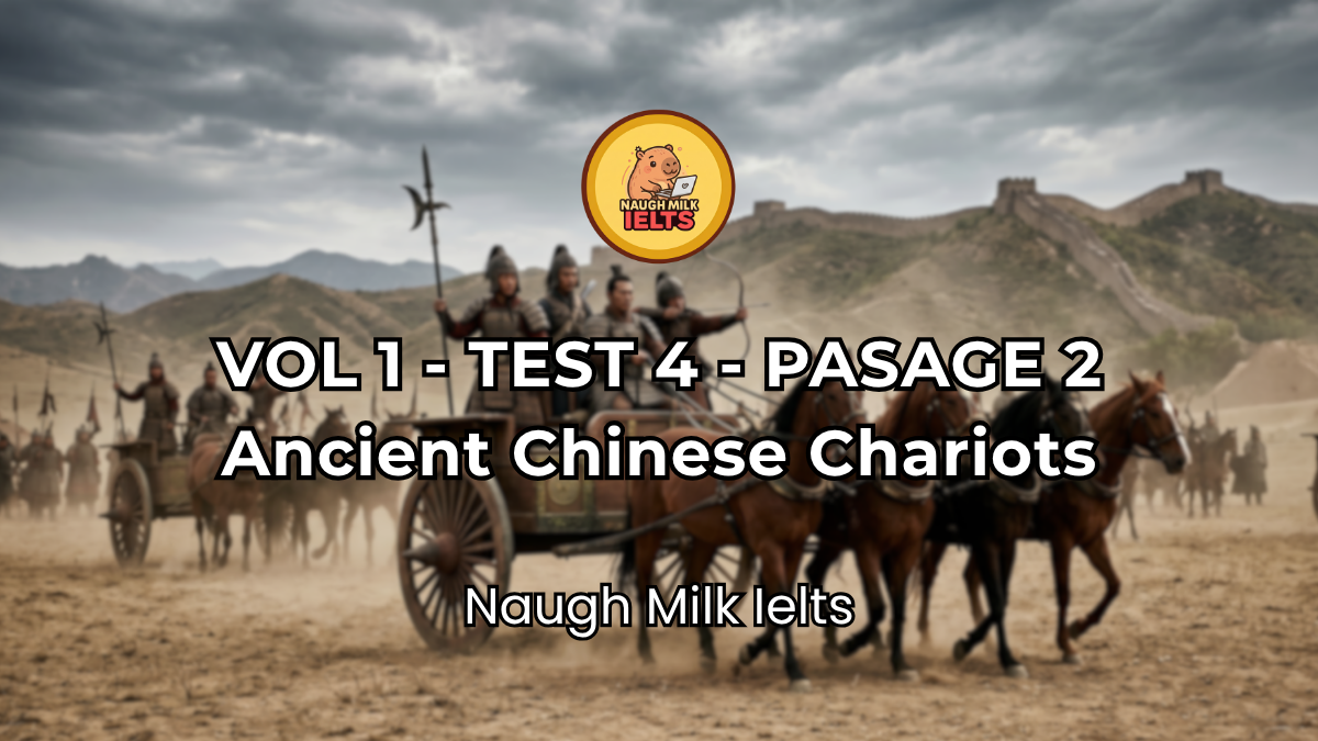 VOLUME 1 - TEST 4 - PASSAGE 2: Ancient Chinese Chariots